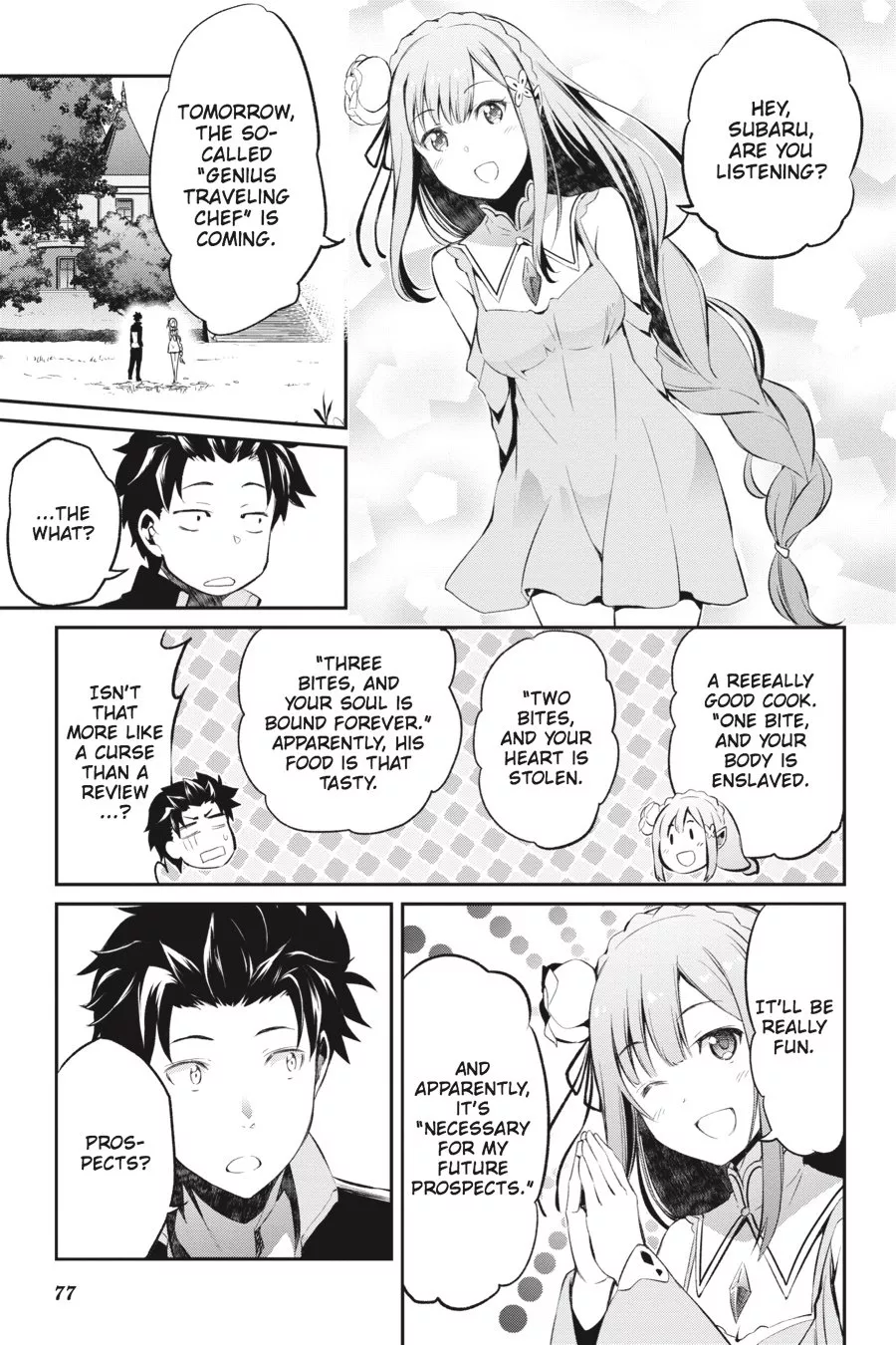 Read Re:Zero Kara Hajimeru Isekai Seikatsu – Dainishou – Yashiki no Isshuukan Hen Chapter 20.4 Online
