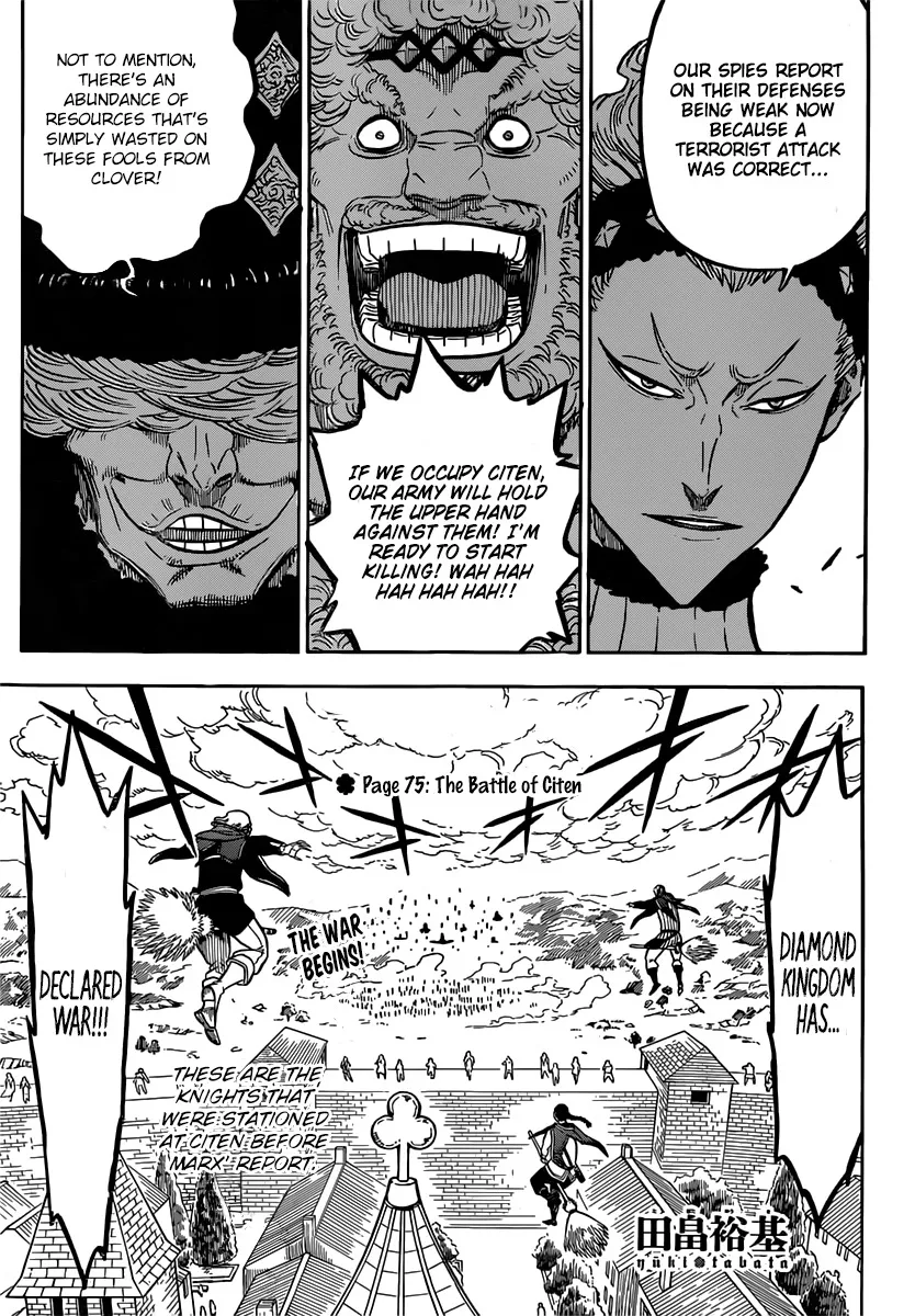 Read Black Clover Chapter 75 - The Battle of Citen Online