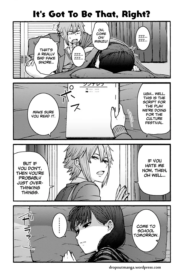 Read Tomo-chan wa Onna no ko! Chapter 786 - It's Got To Be That, Right? Online