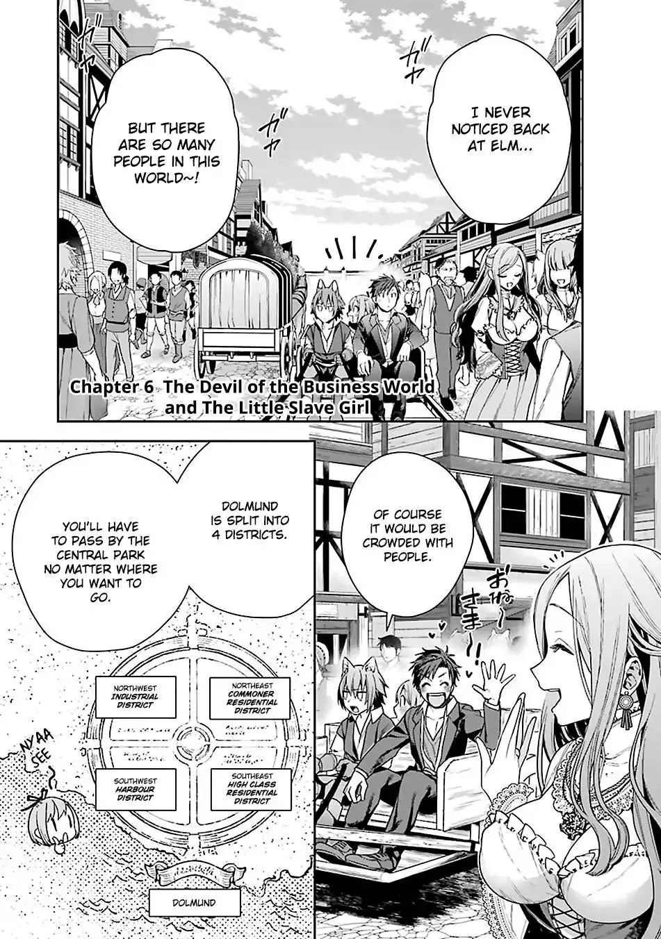 Read Choujin Koukousei-tachi wa Isekai demo Yoyuu de Ikinuku you desu! Chapter 6 - The Devil of the Business World and The Little Slave Girl Online