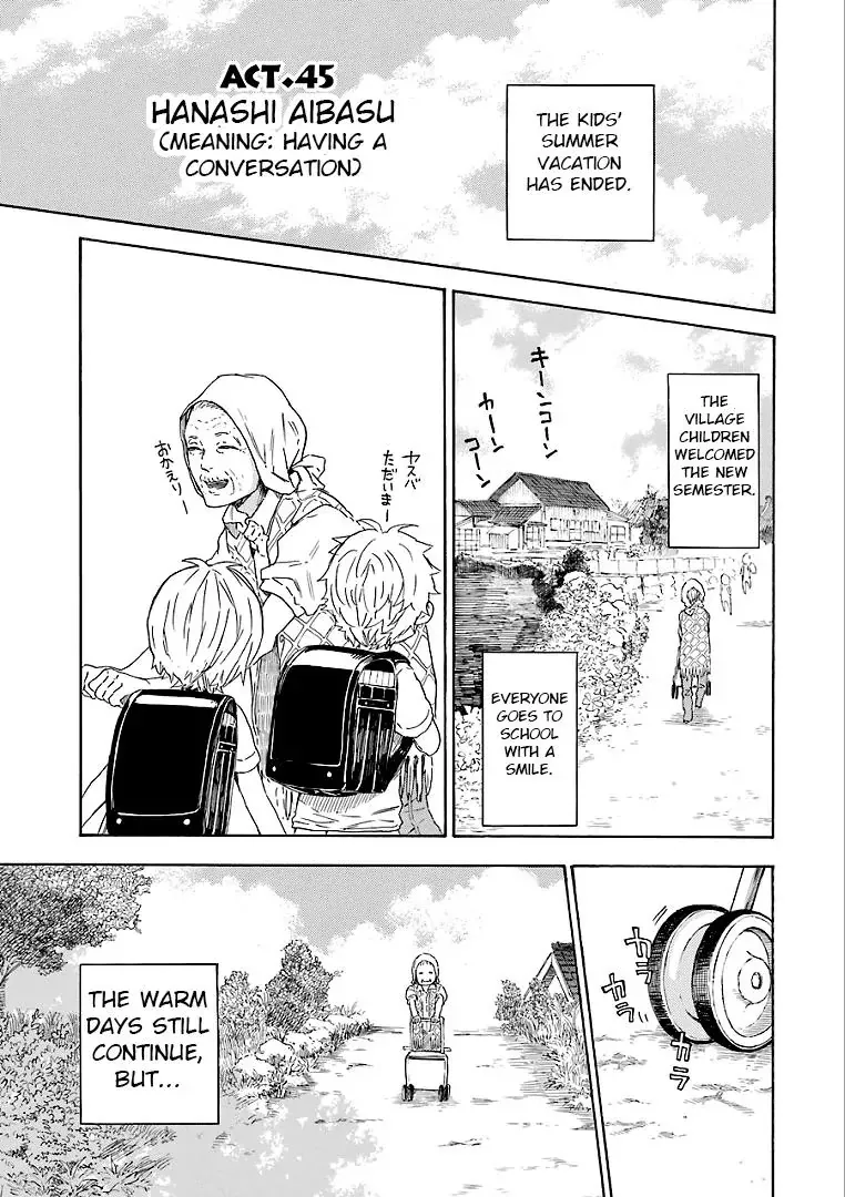 Read Barakamon Chapter 45 - Hanashi Aibasu/Having a Conversation Online