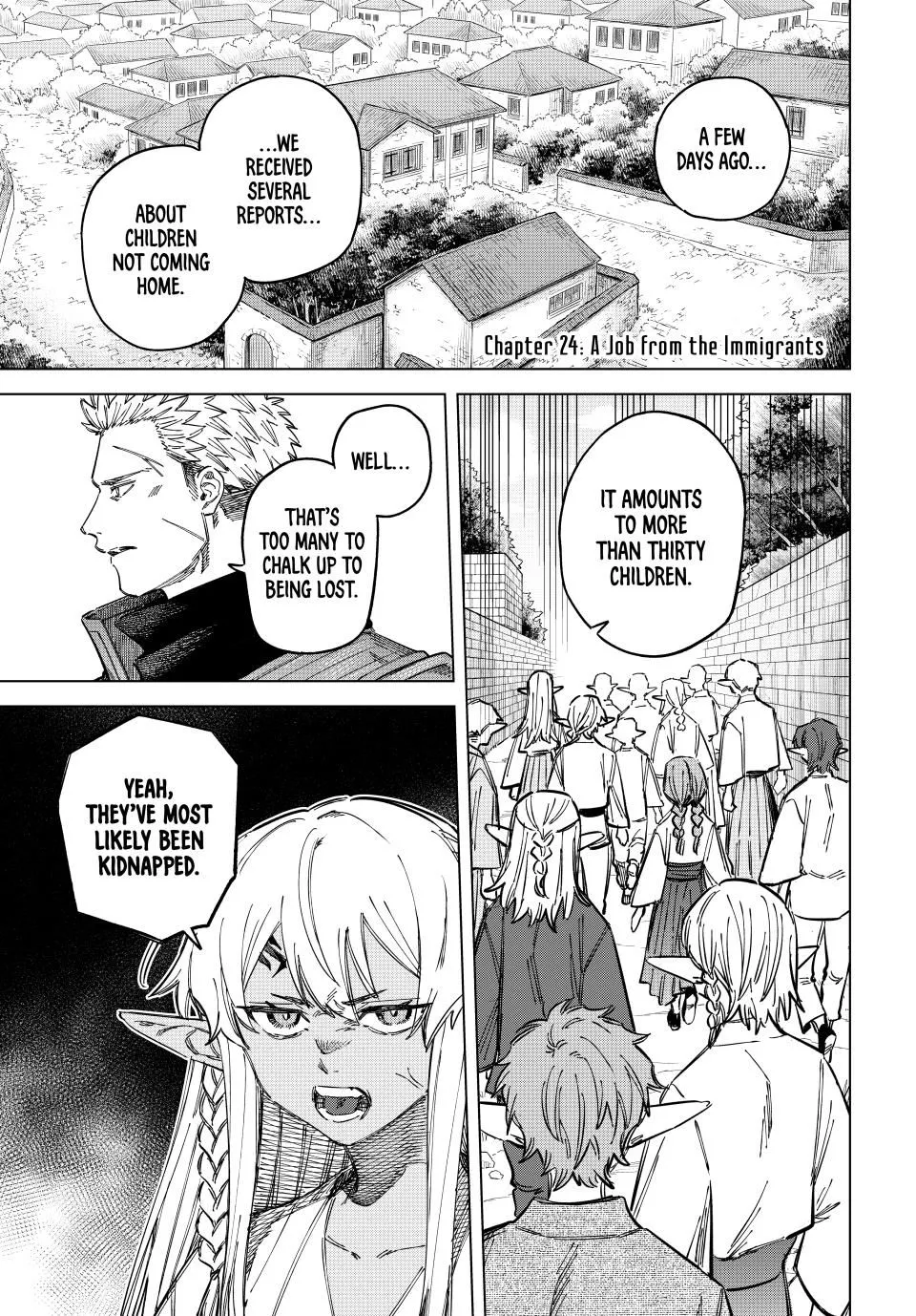 Read The Witch and the Mercenary Chapter 24.1 Online