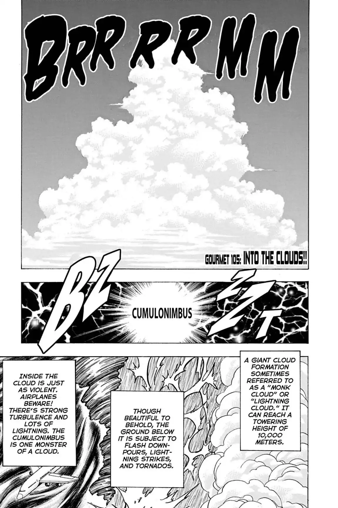 Read Toriko Chapter 105 - Vol.12 Gourmet 105: Into the Clouds!! Online