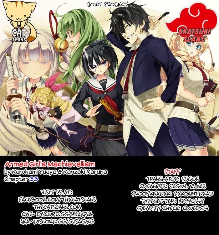 Read Busou Shoujo Machiavellianism Chapter 33 - Don't say goodbye Online