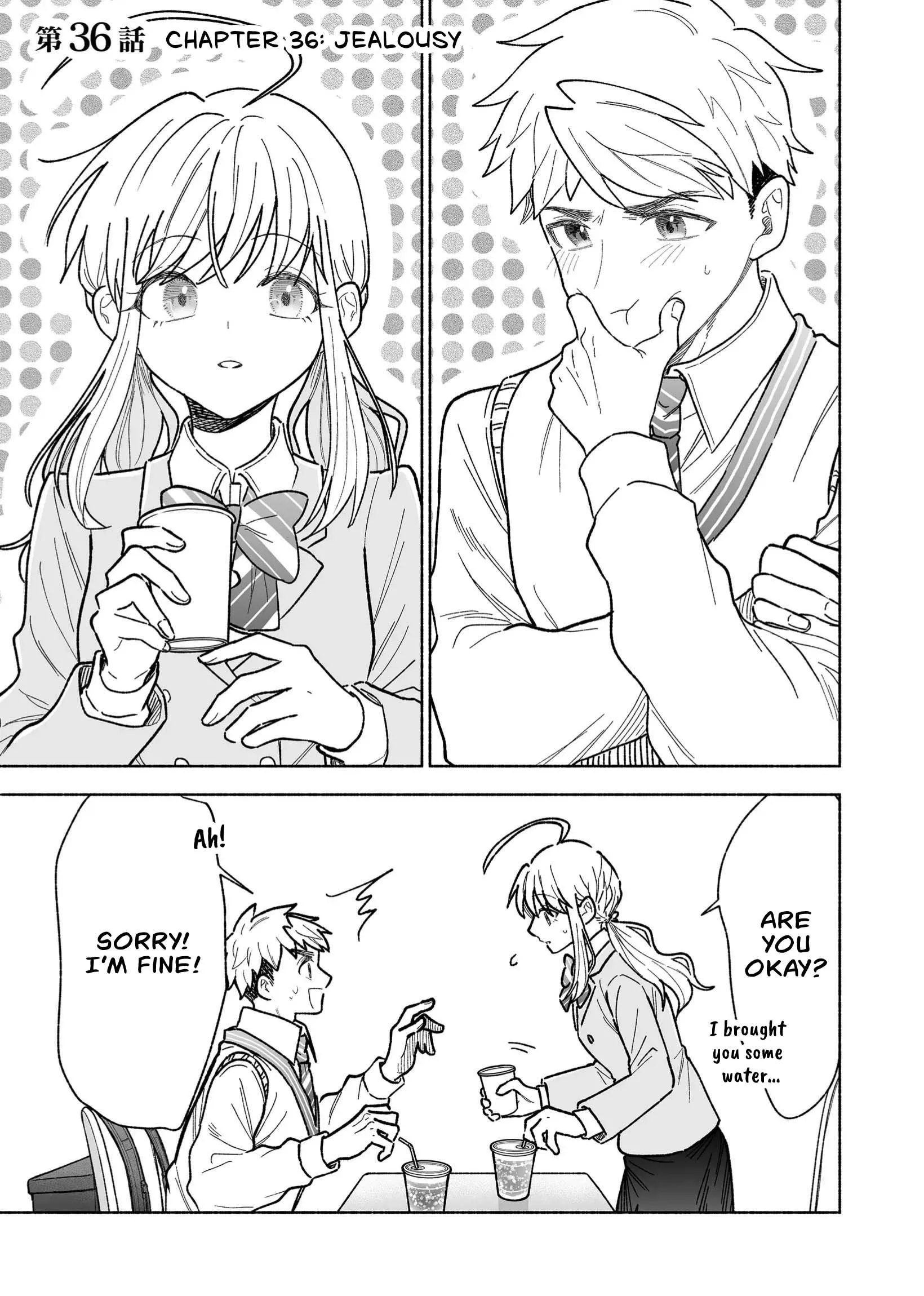 Read Kakkoii Onnanoko to 12-centi no Yakusoku Chapter 36 - Jealousy Online