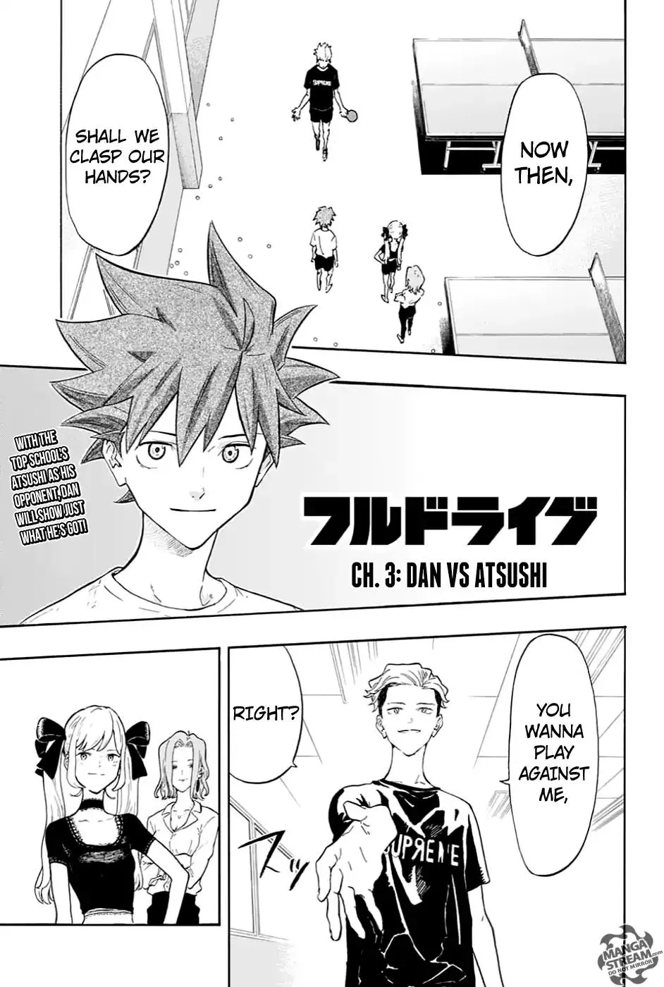 Read Full Drive Chapter 3 - Dan Vs. Atsushi Online