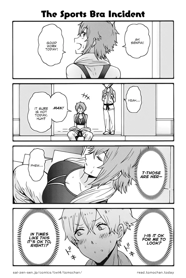 Read Tomo-chan wa Onna no ko! Chapter 323 - The Sports Bra Incident Online