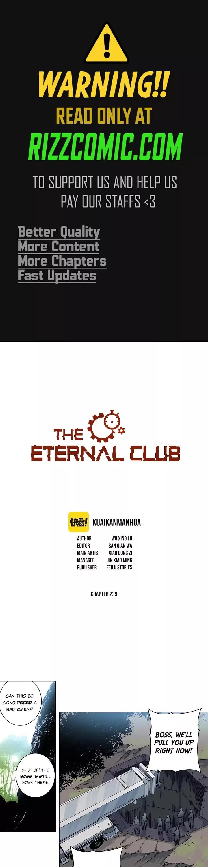 Read Eternal Club Chapter 239 Online