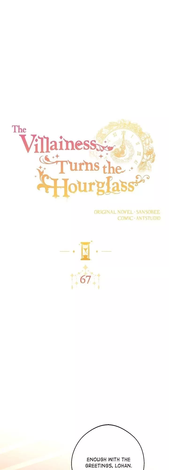 Read The Villainess Reverses the Hourglass Chapter 67 Online