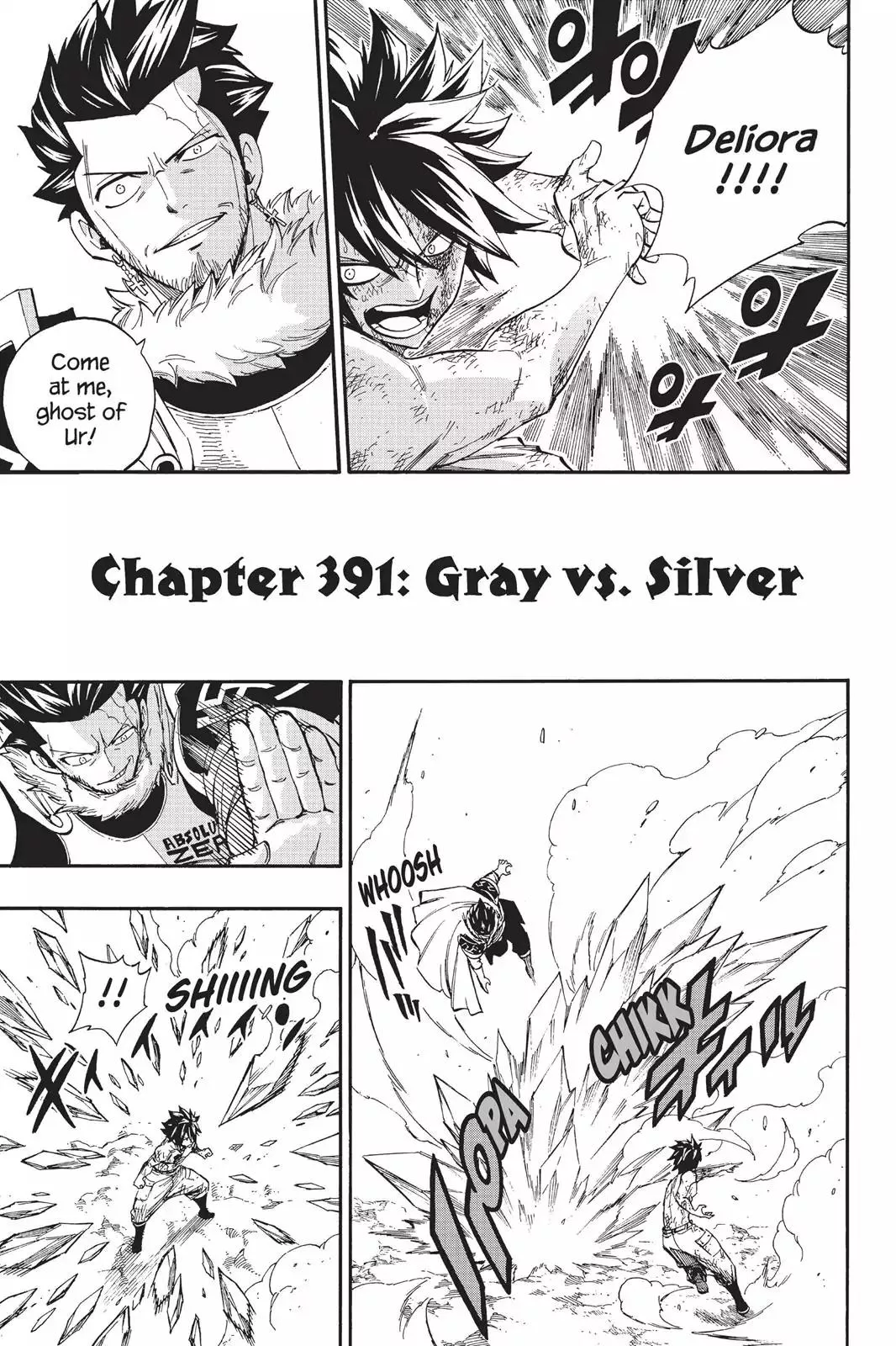 Read Fairy Tail Chapter 391 - Gray Vs. Silver Online