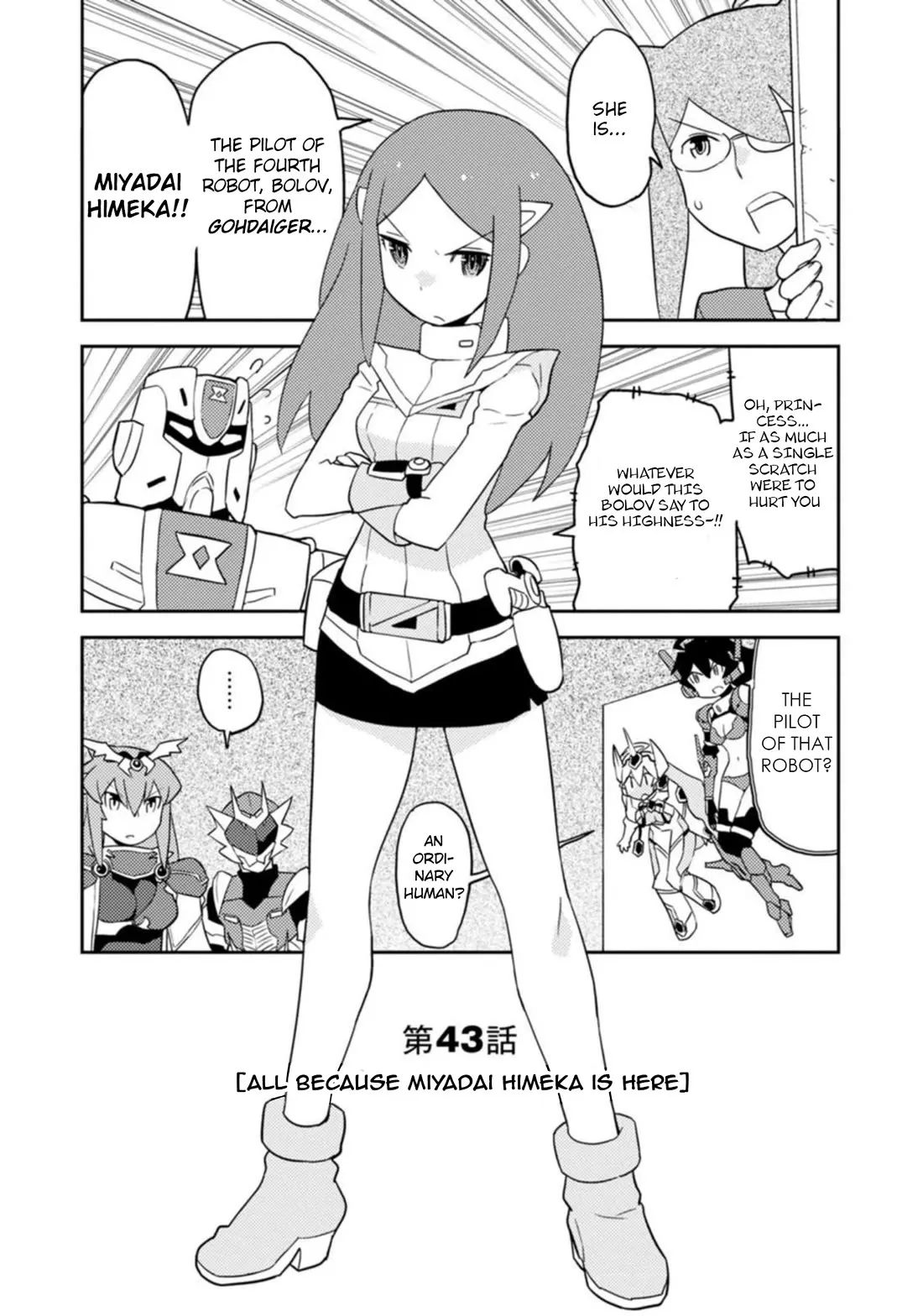 Read Choukadou Girls Chapter 43 - All Because Miyadai Himeka is Here Online