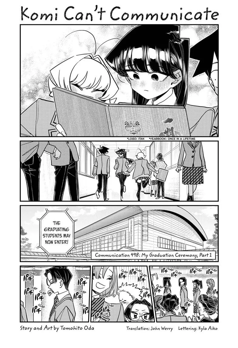 Read Komi-san wa Komyushou Desu Chapter 498 Online