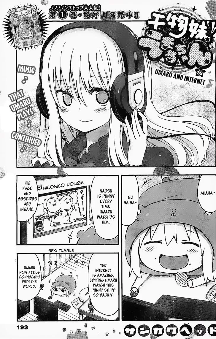 Read Himouto! Umaru-chan Chapter 35 - Umaru and Internet Online