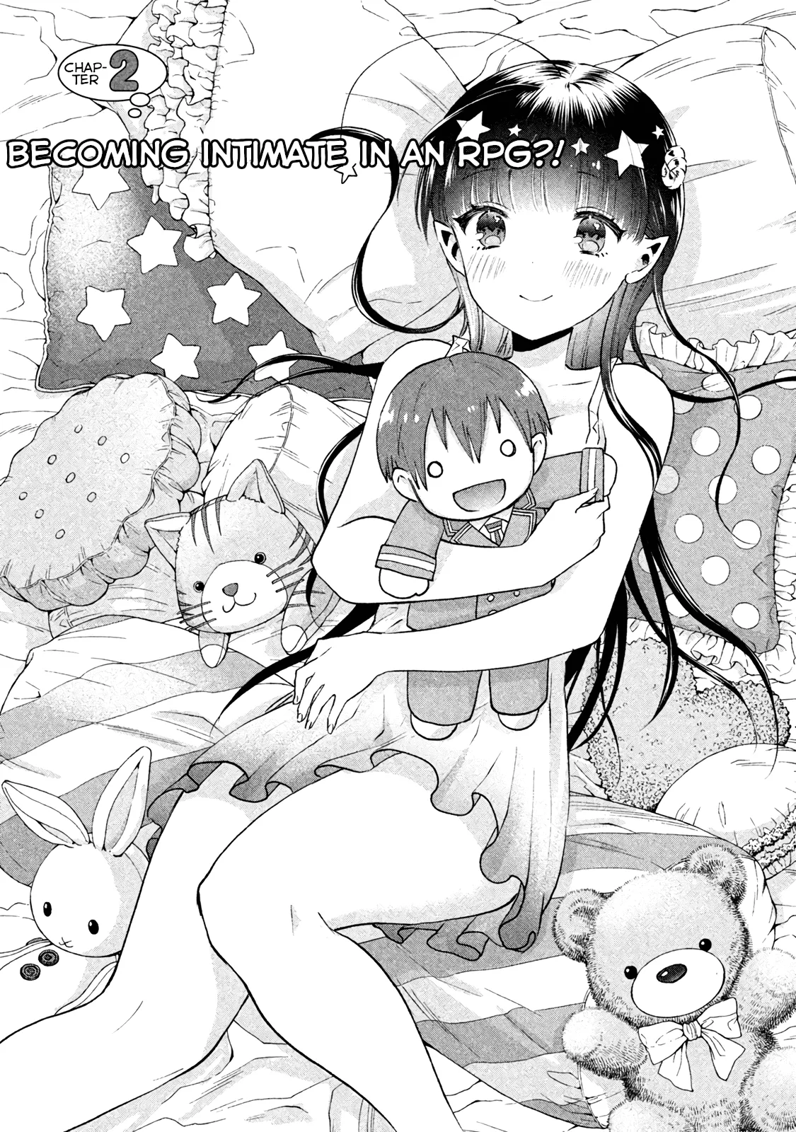 Read Aroma-chan wa Konya mo Hazukashii Chapter 2 - Becoming Intimate in an RPG?! Online