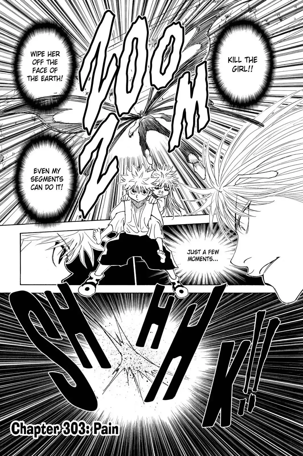 Read Hunter X Hunter Chapter 303 - Pain Online