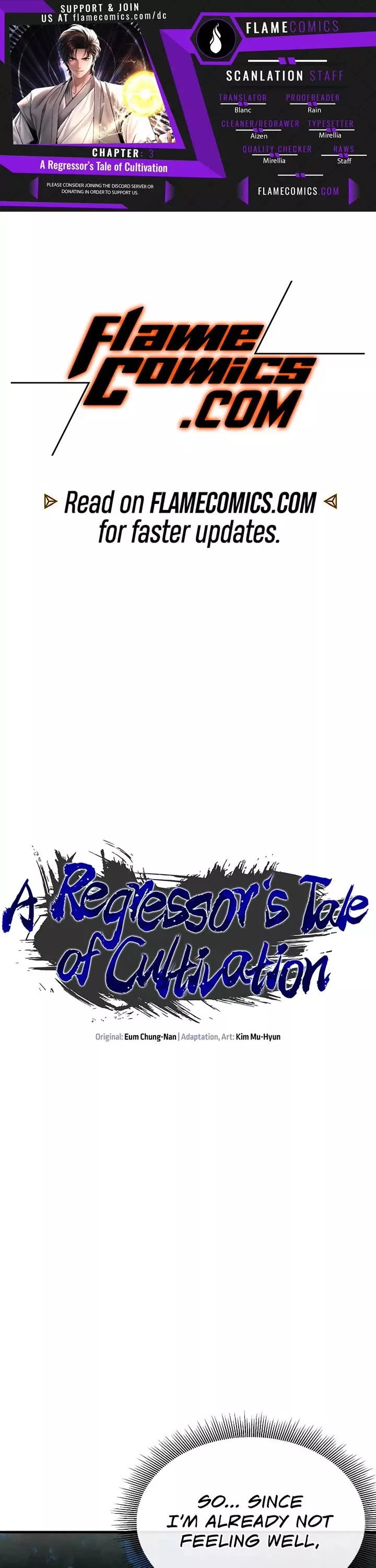 Read A Regressor’s Tale of Cultivation Chapter 3 - Scattering Fate (1) Online
