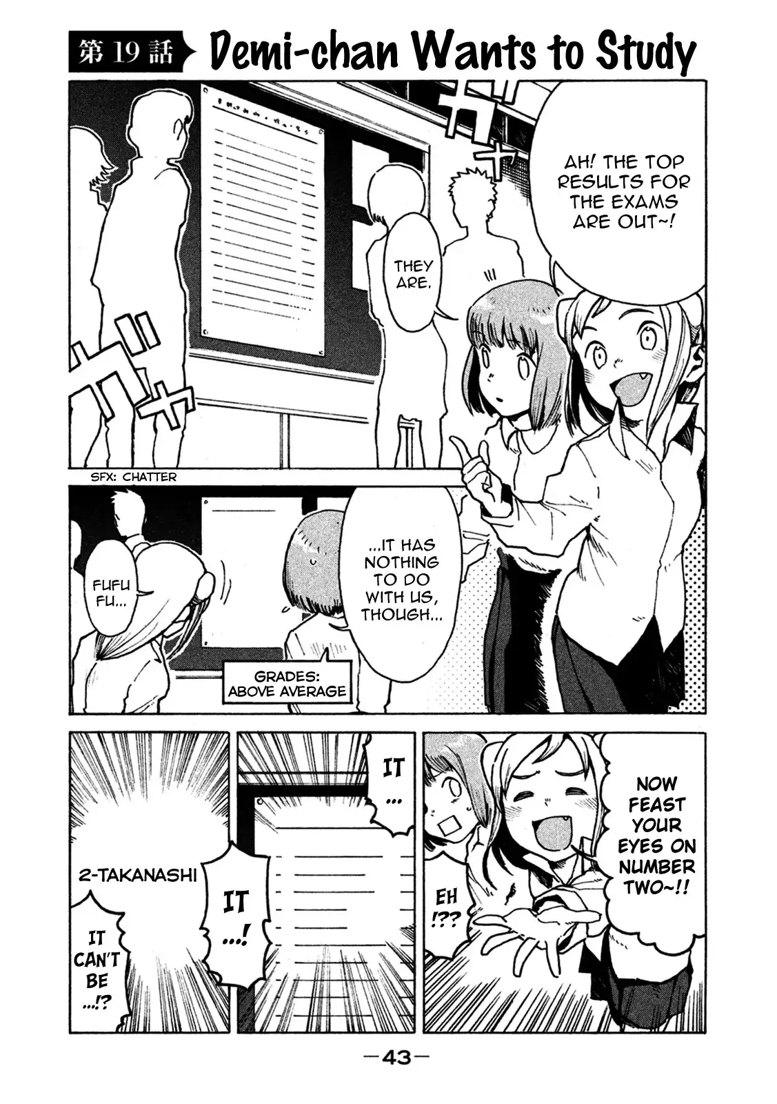 Read Ajin-chan wa Kataritai Chapter 19 - Demi-chan Wants to Study Online