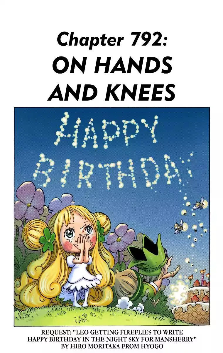 Read One Piece Chapter 792 - On Hands and Knees Online