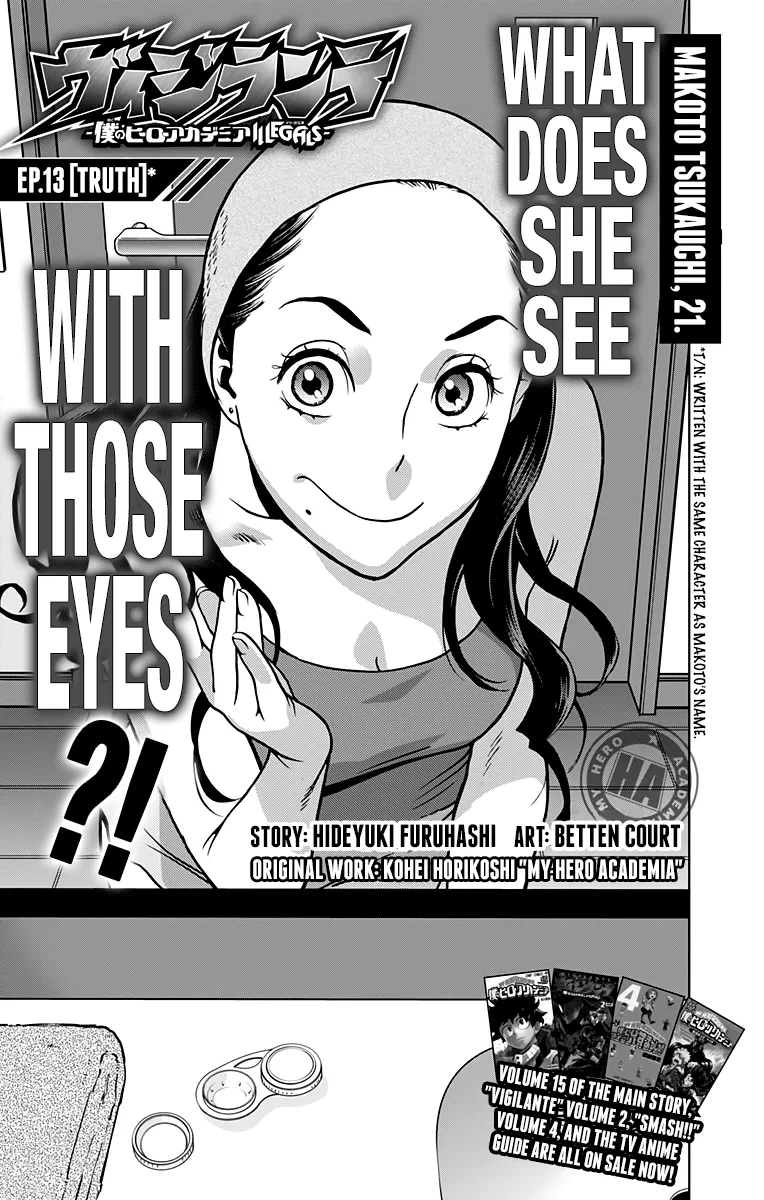 Read My Hero Academia: Vigilantes Chapter 13 - Truth Online