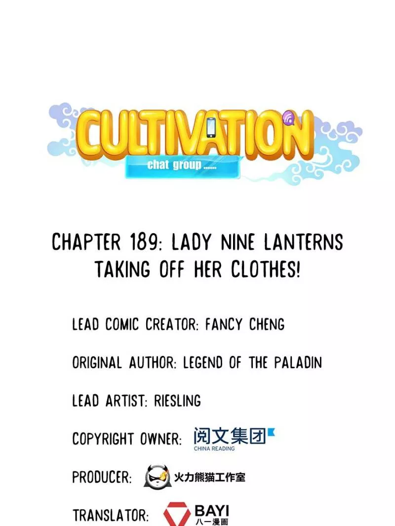 Read Cultivation Chat Group Chapter 189 Online