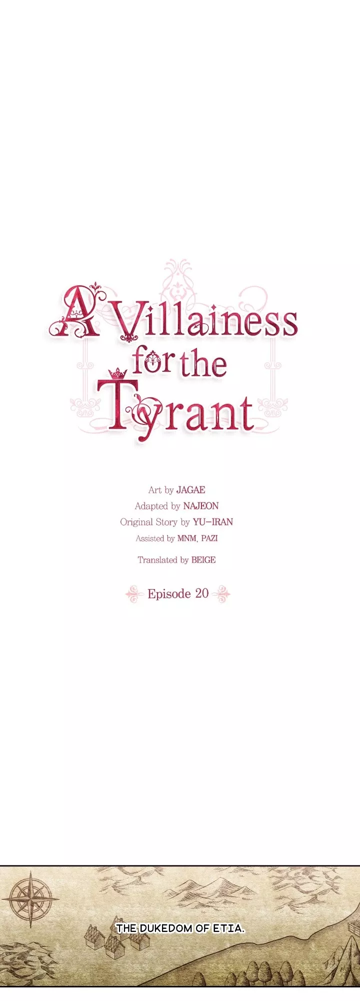 Read A Villainess for the Tyrant Chapter 20 Online