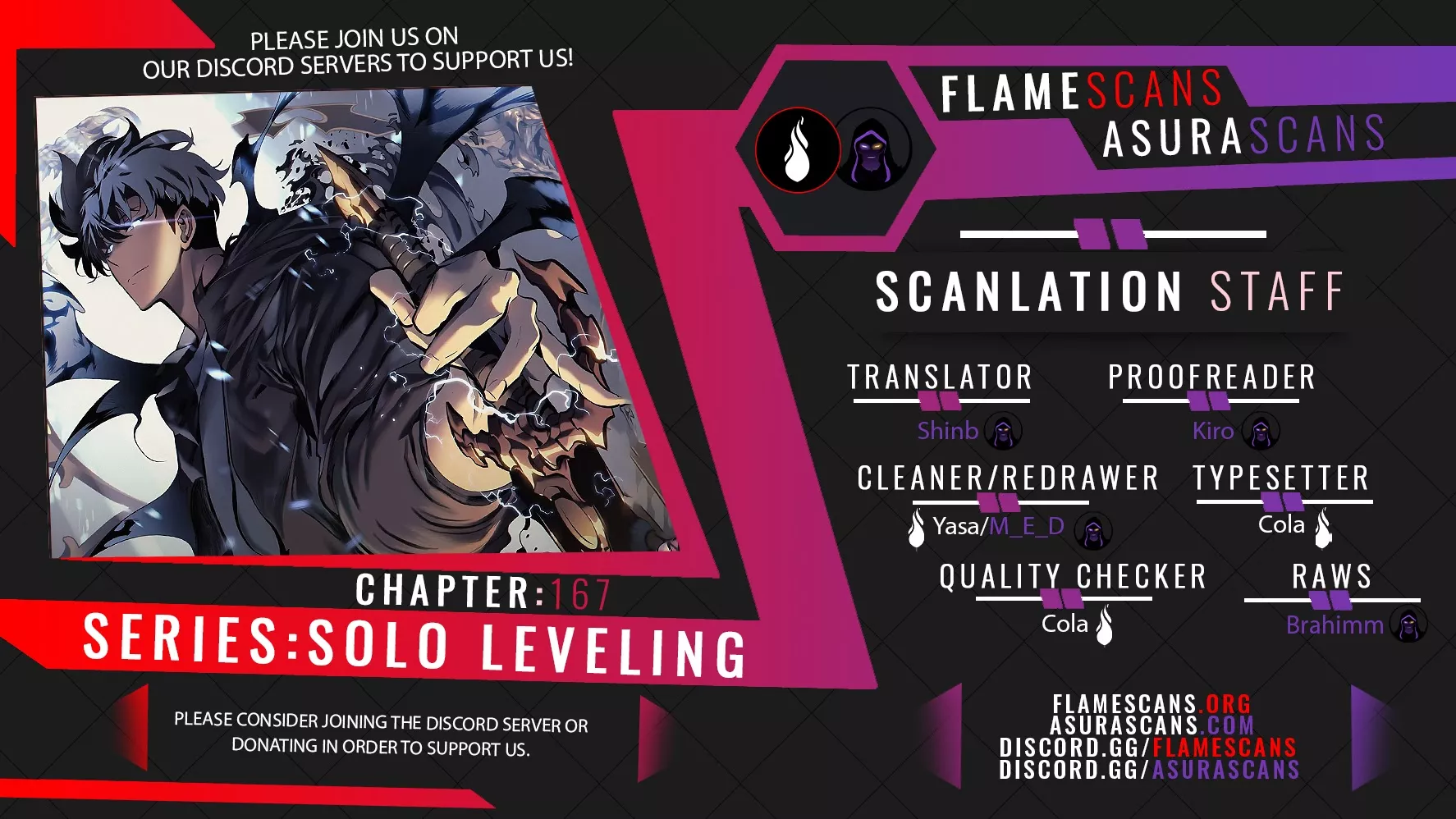 Read Solo Leveling Chapter 167 Online