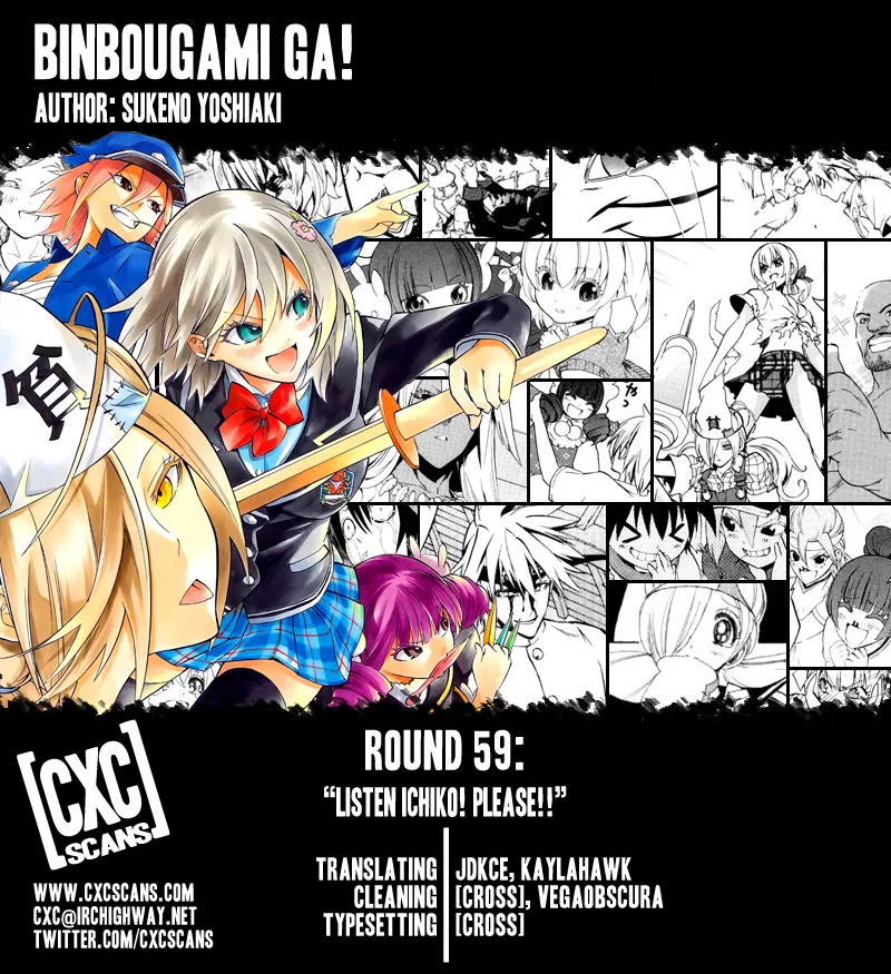 Read Binbougami ga! Chapter 59 - Ichiko listen! Please!! Online