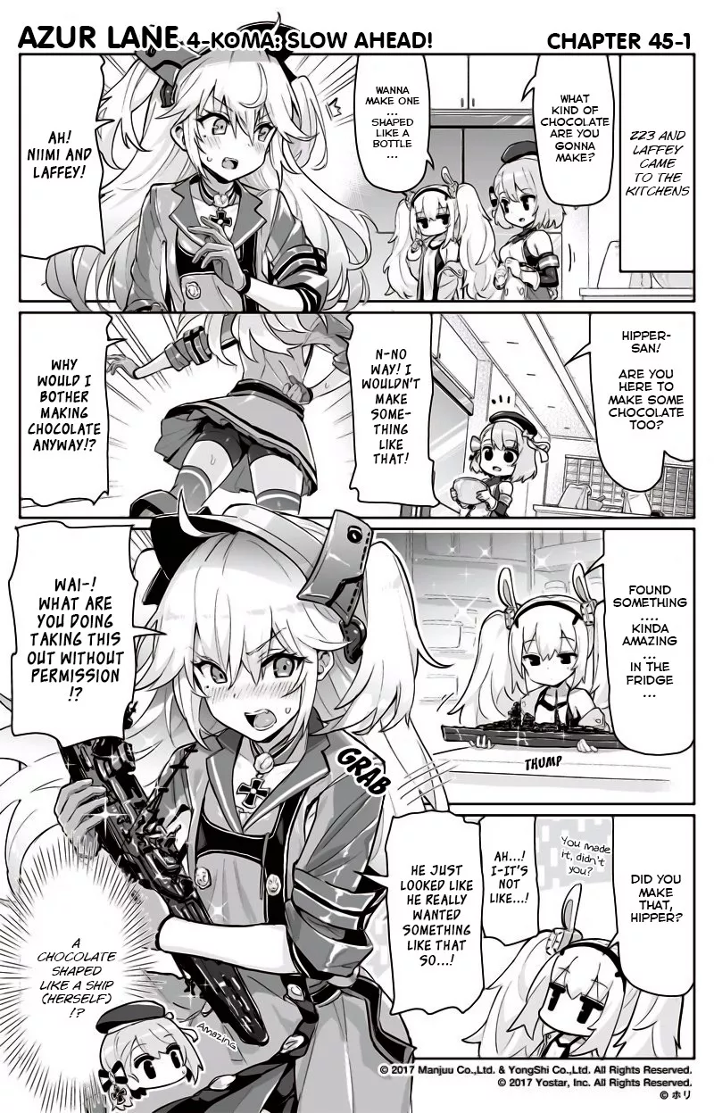 Read Azur Lane 4-koma: Slow Ahead Chapter 45 Online