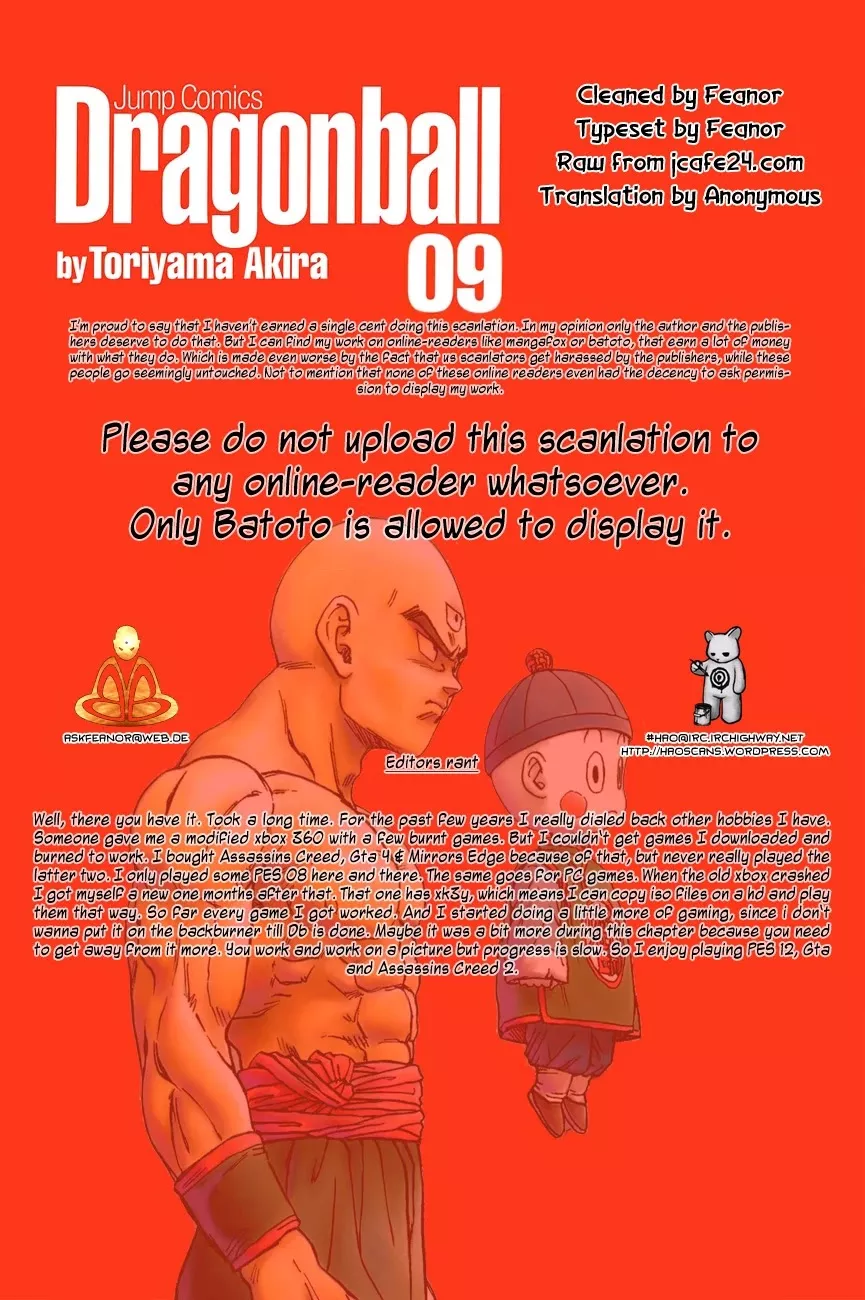 Read Dragon Ball Chapter 121 - Kuririn's Master Plan Online