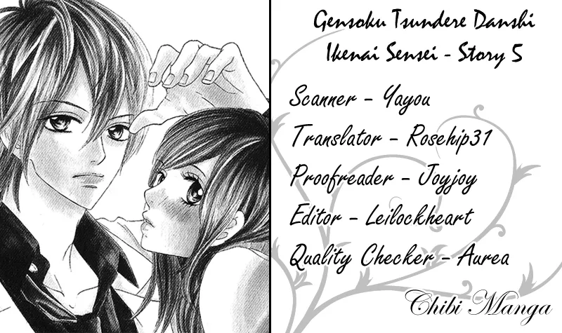 Read Gensoku Tsundere Danshi Ikenai Sensei Chapter 5 Online
