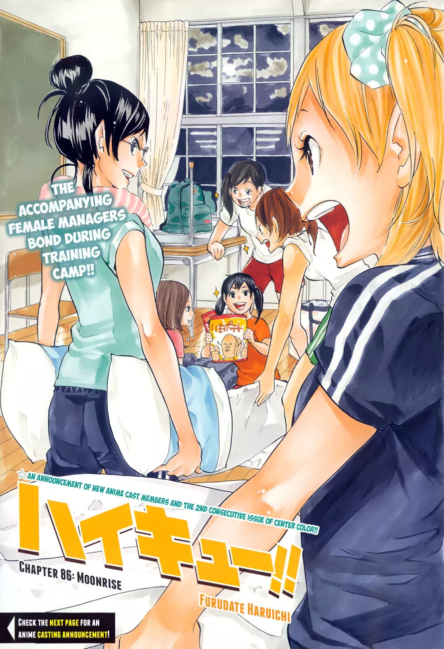 Read Haikyu!! Chapter 86 - Moonrise Online