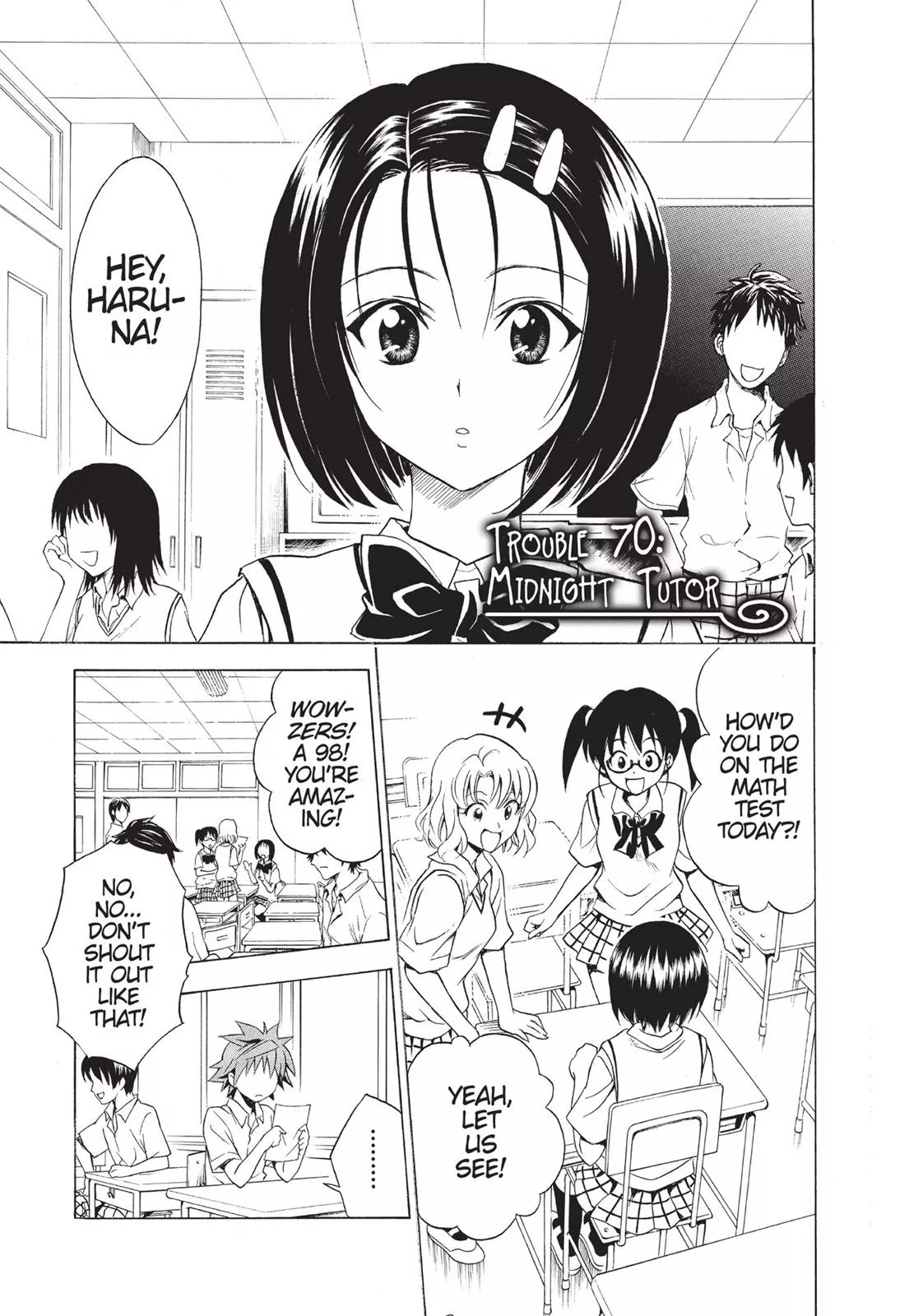Read To Love Ru Chapter 70 Online