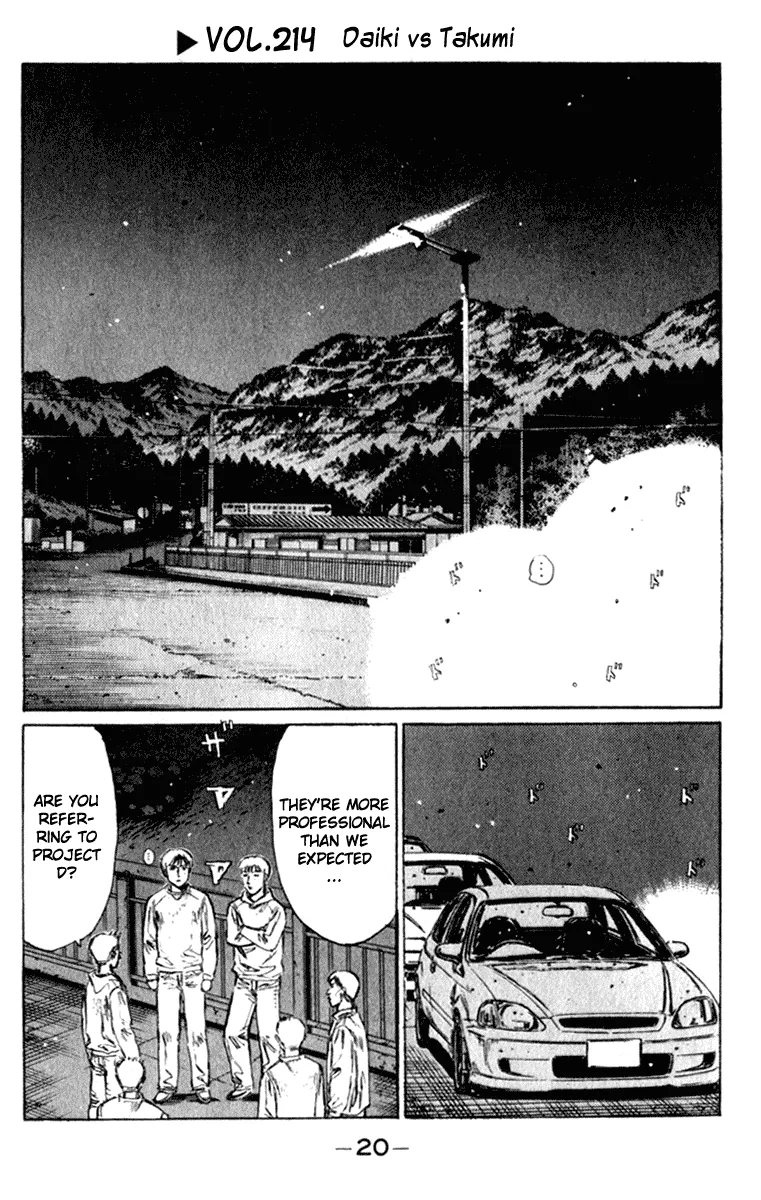 Read Initial D Chapter 214 Online