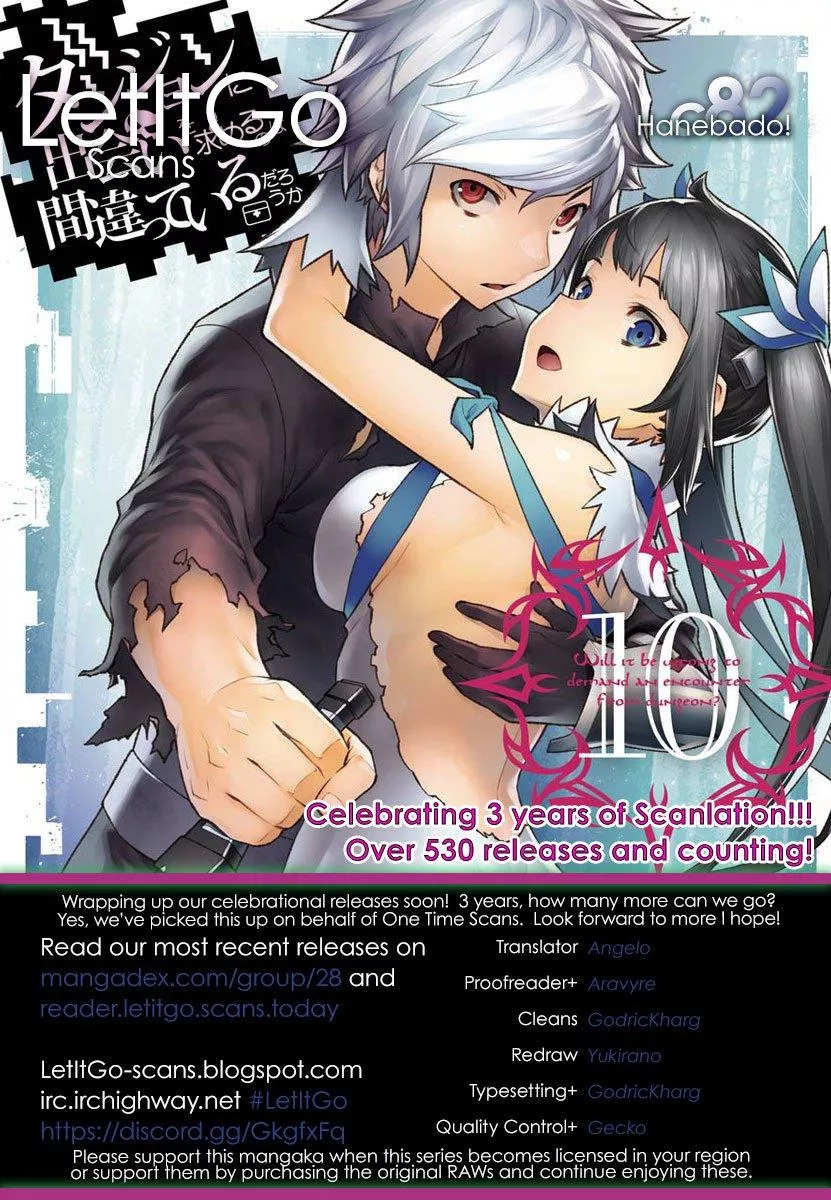 Read Dungeon ni Deai o Motomeru no wa Machigatte Iru Darou ka Chapter 82 Online