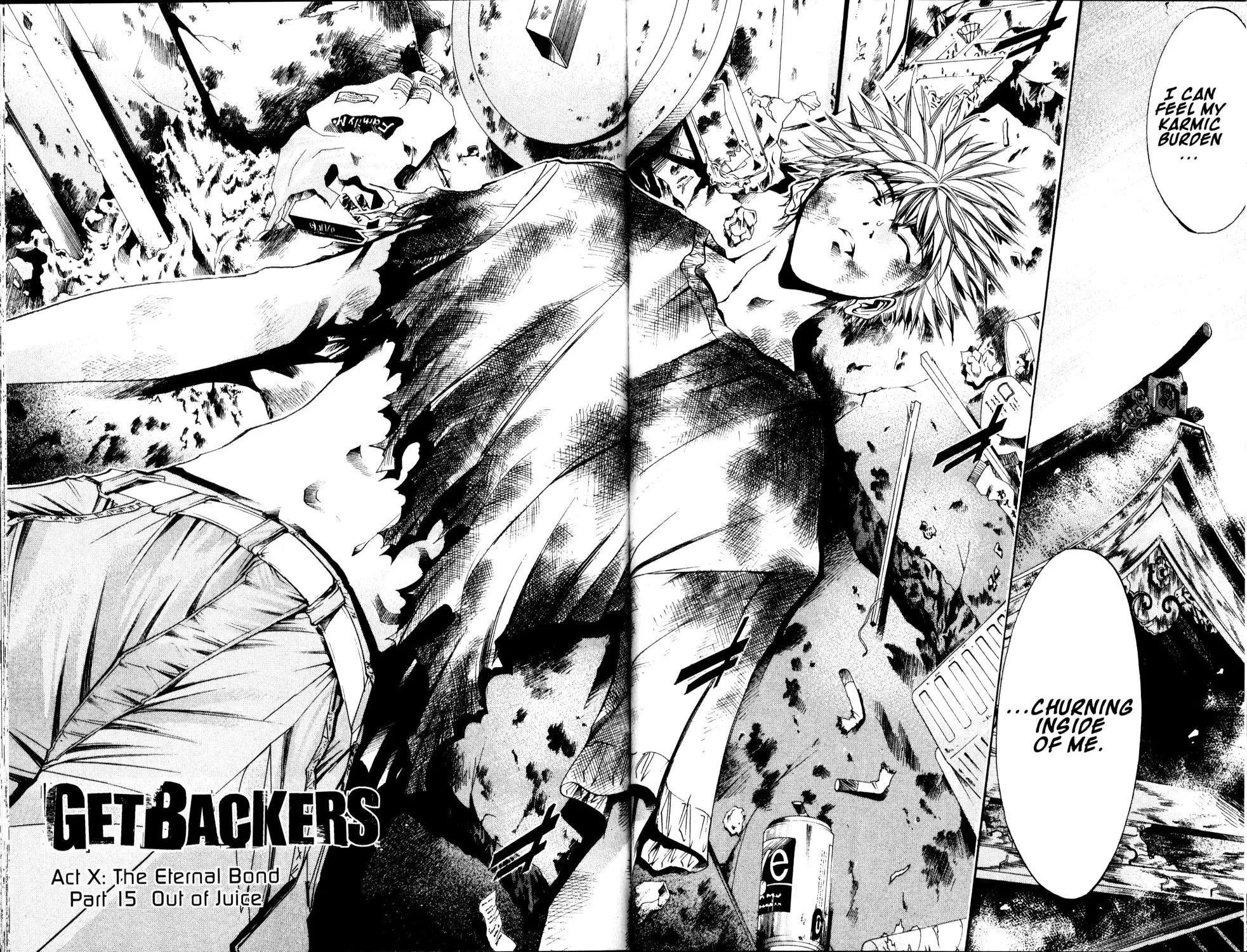 Read Get Backers Chapter 176 - Act X: The Eternal Bond (15): Out of Juice Online