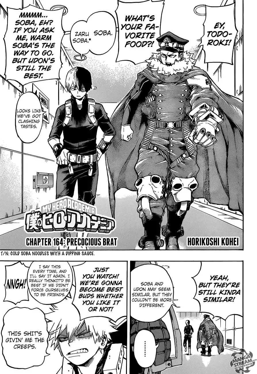 Read Boku no Hero Academia Chapter 164 - Precocious Brat Online