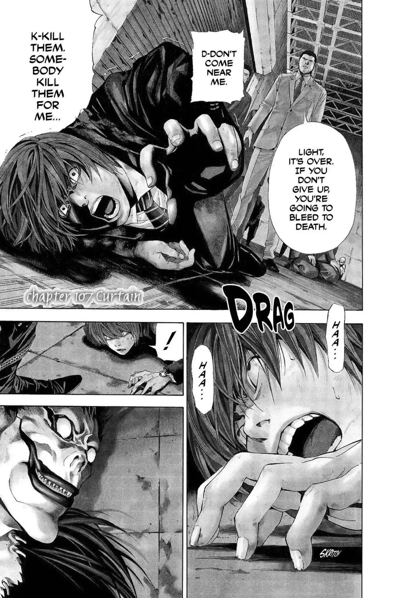 Read Death Note Chapter 107 - Curtain Online