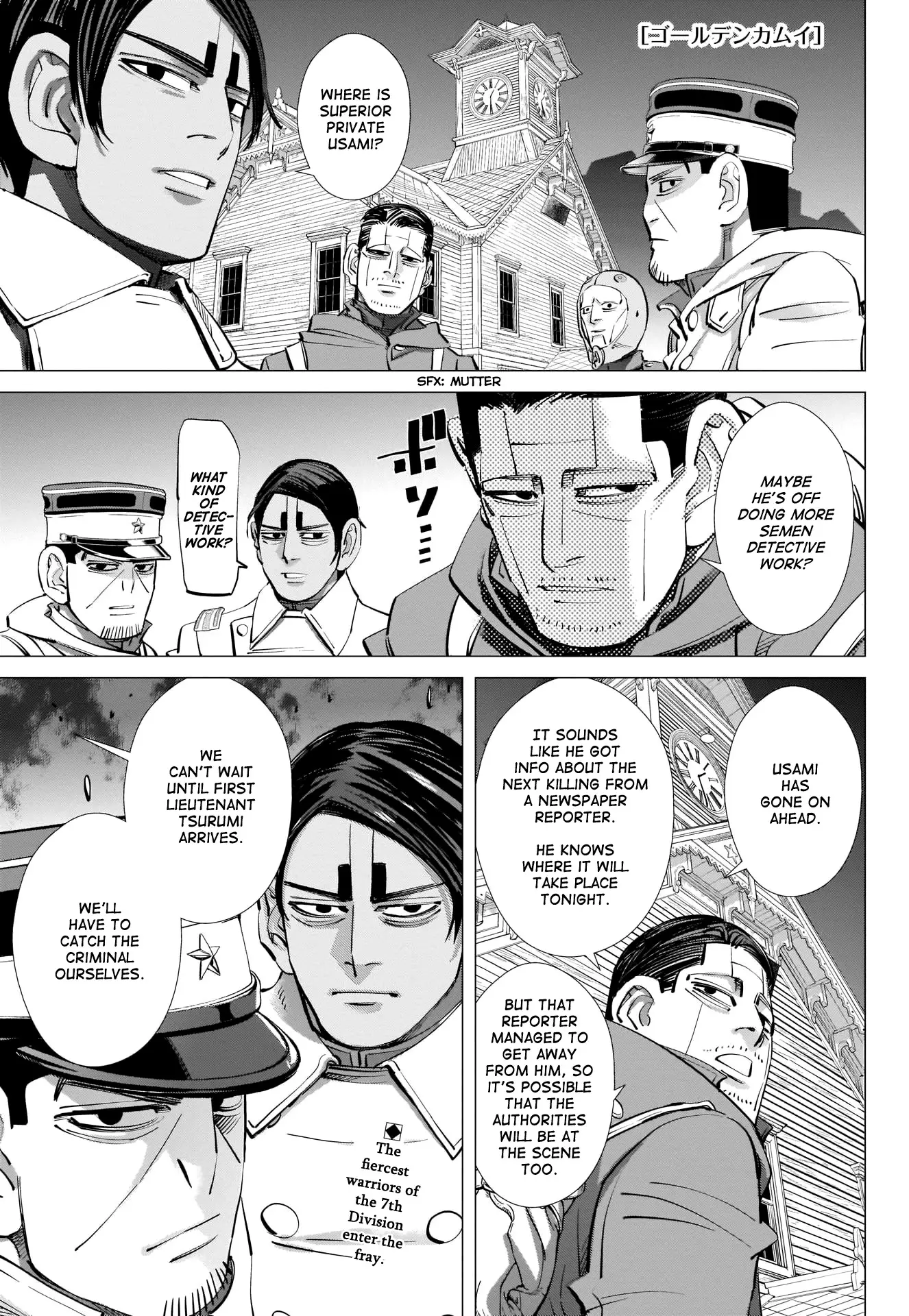 Read Golden Kamuy Chapter 250 - Fireworks Online