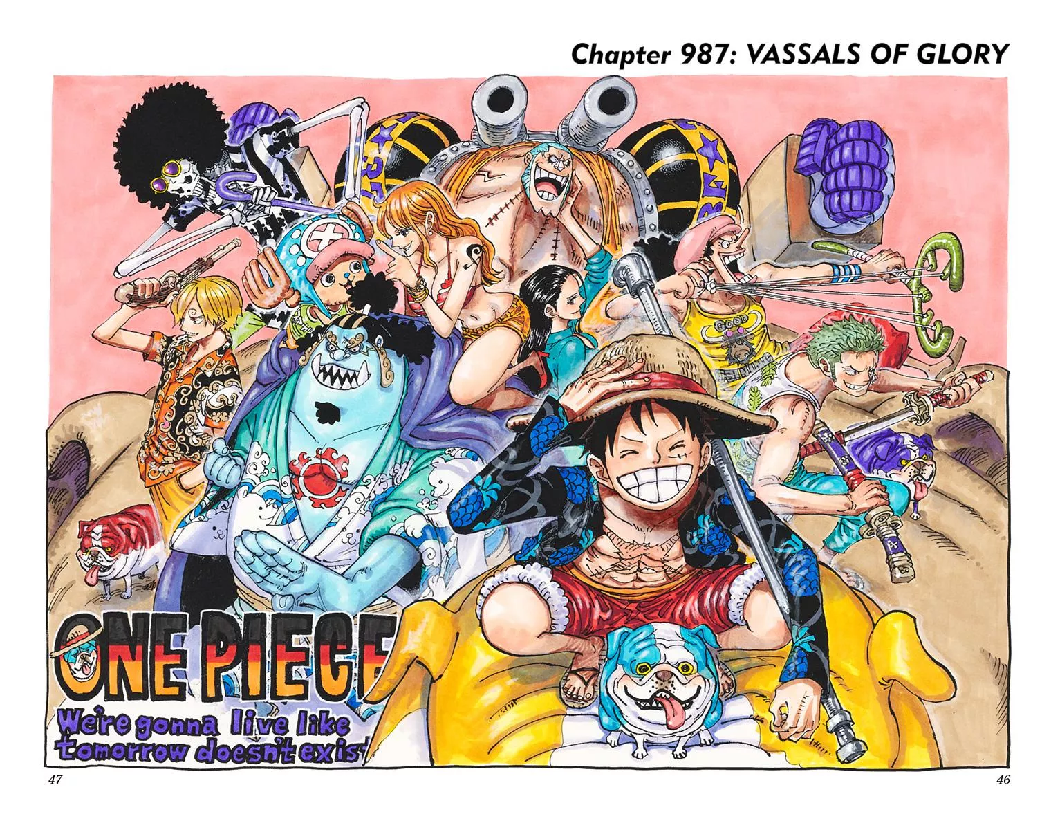 Read One Piece Chapter 987 Online