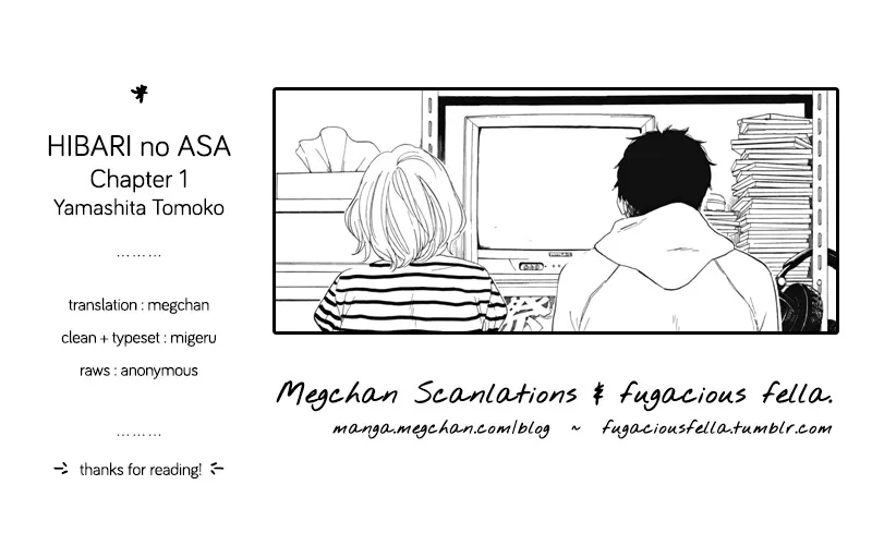 Read Hibari no Asa Chapter 1 Online