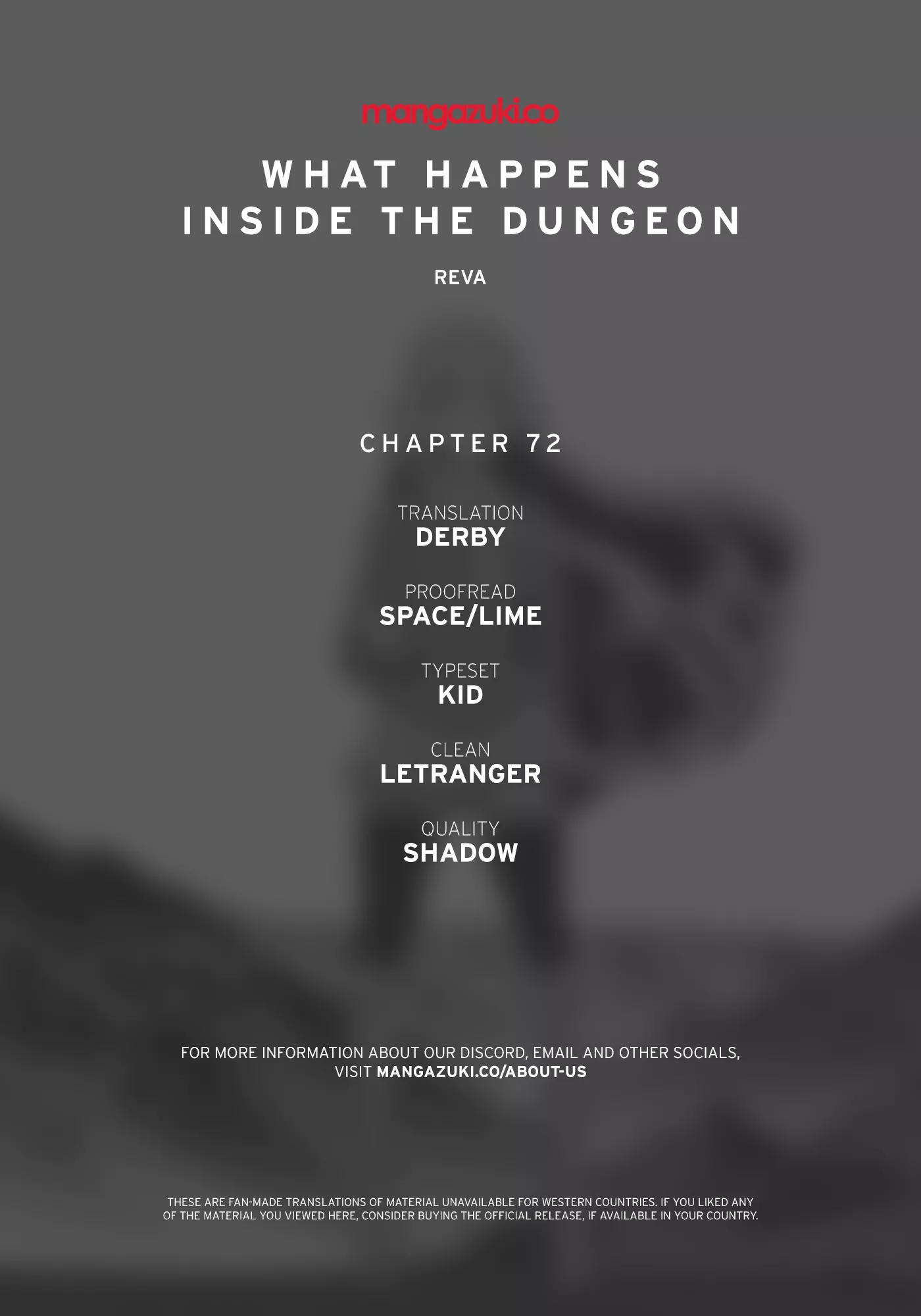 Read What Happens Inside the Dungeon Chapter 72 Online