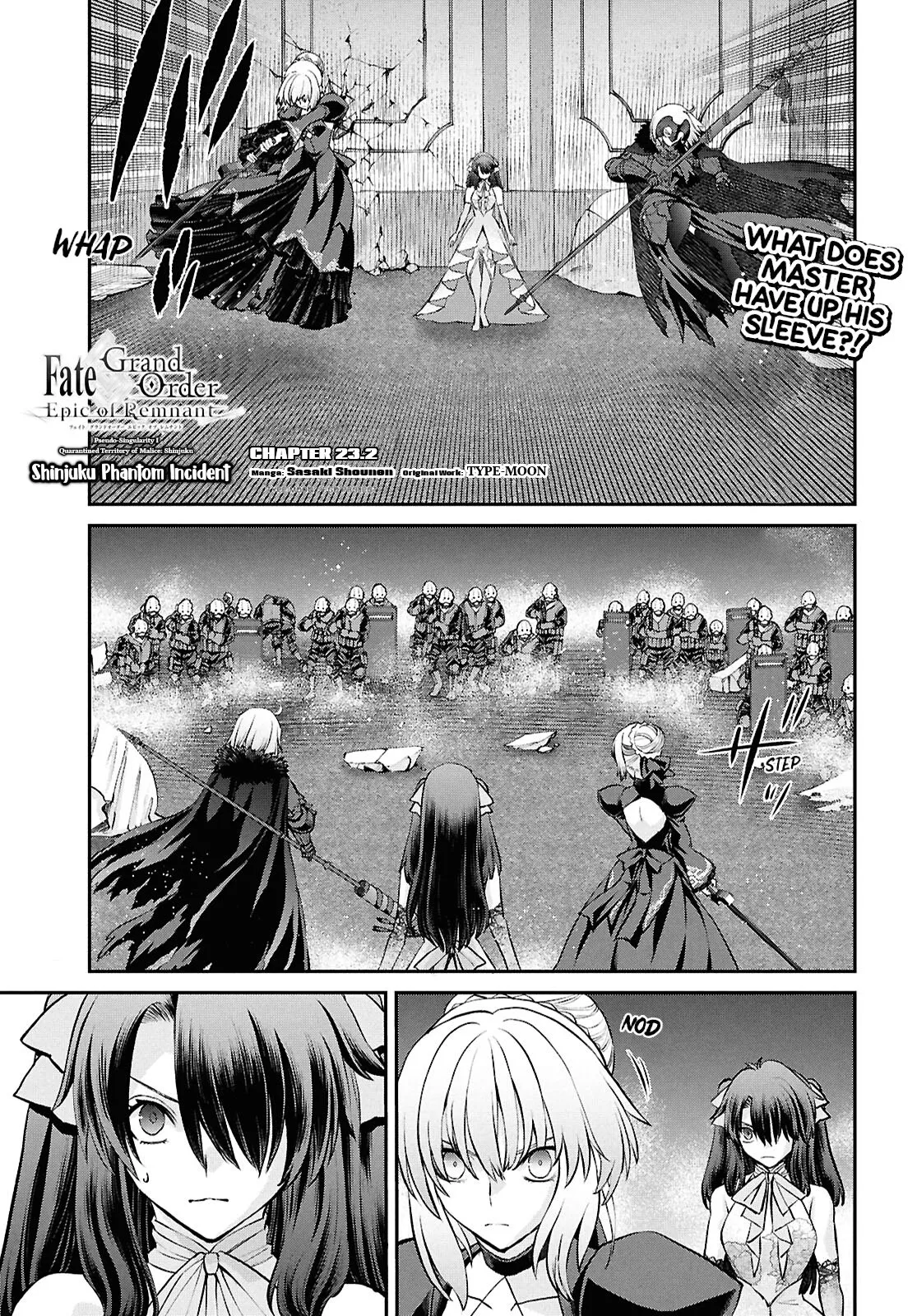Read Fate/Grand Order -Epic of Remnant- Pseudo-Singularity I: Quarantined Territory of Malice, Shinjuku – Shinjuku Phantom Incident Chapter 23.2 Online