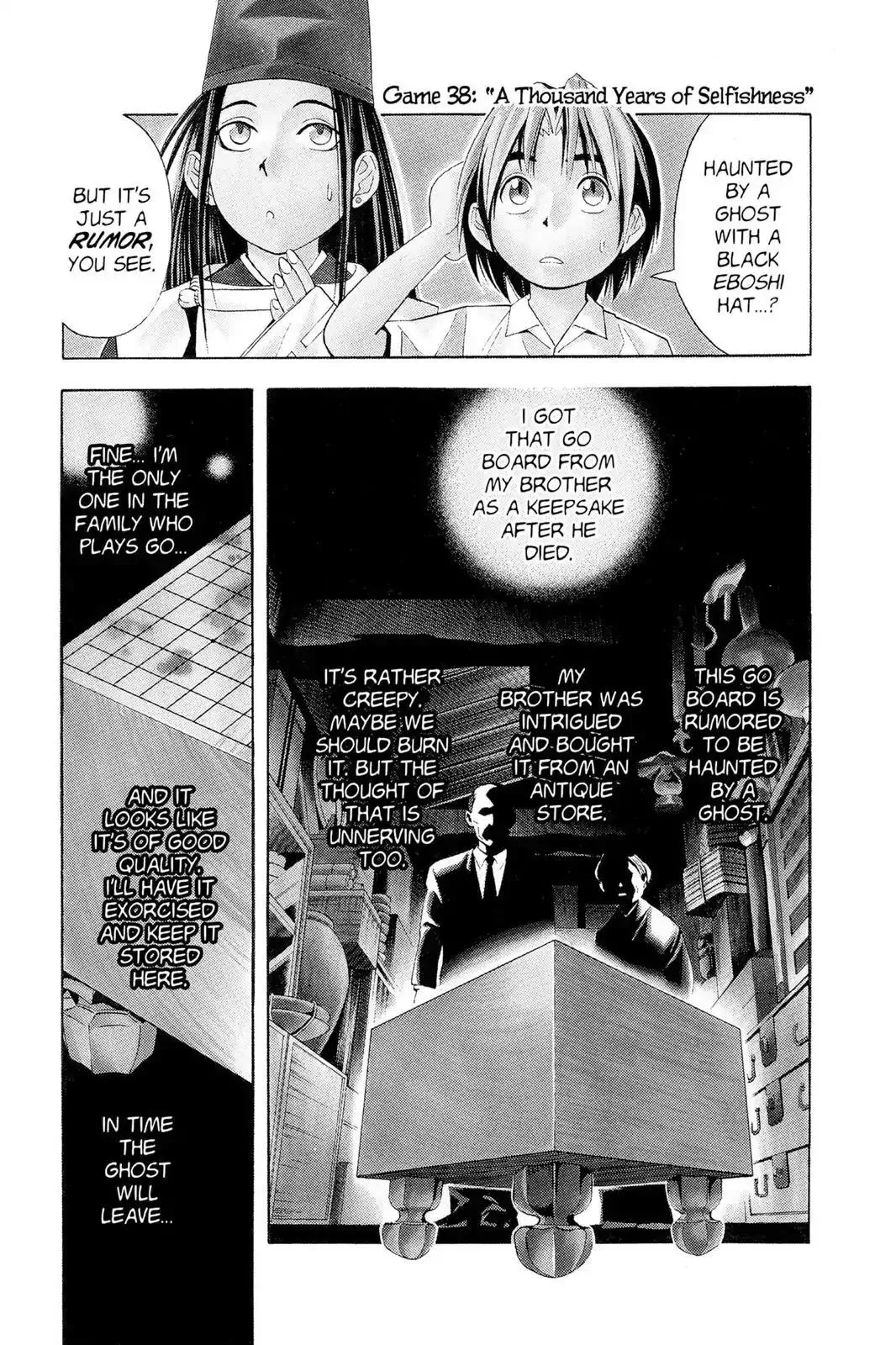 Read Hikaru no Go Chapter 38 - A Thousand Years of Selfishness Online