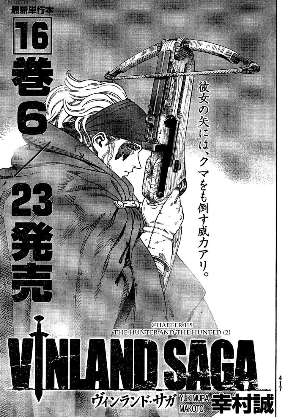 Read Vinland Saga Chapter 115 - The Hunter and the Hunted, Part 2 Online