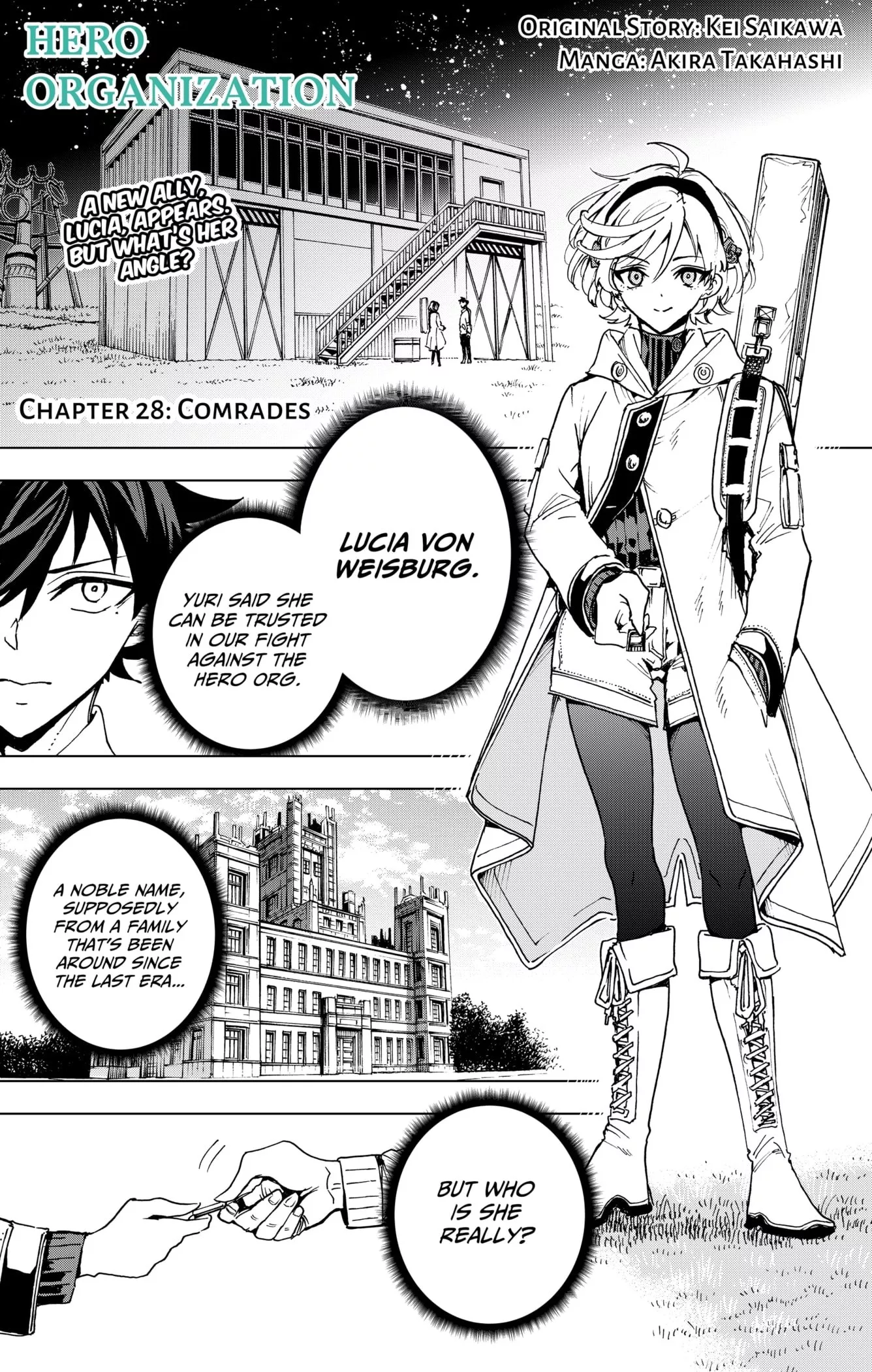 Read Hero Organization Chapter 28 - COMRADES Online