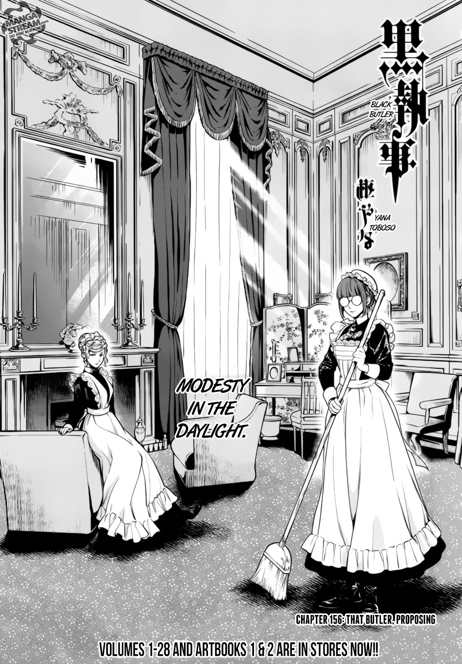 Read Kuroshitsuji Chapter 156 - That Butler, Proposing Online