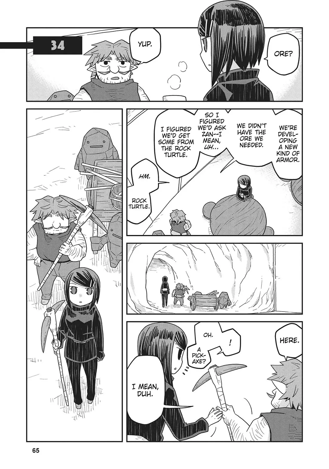 Read Dungeon no Naka no Hito Chapter 34 Online