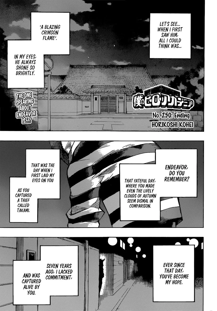 Read Boku no Hero Academia Chapter 250 - Ending Online