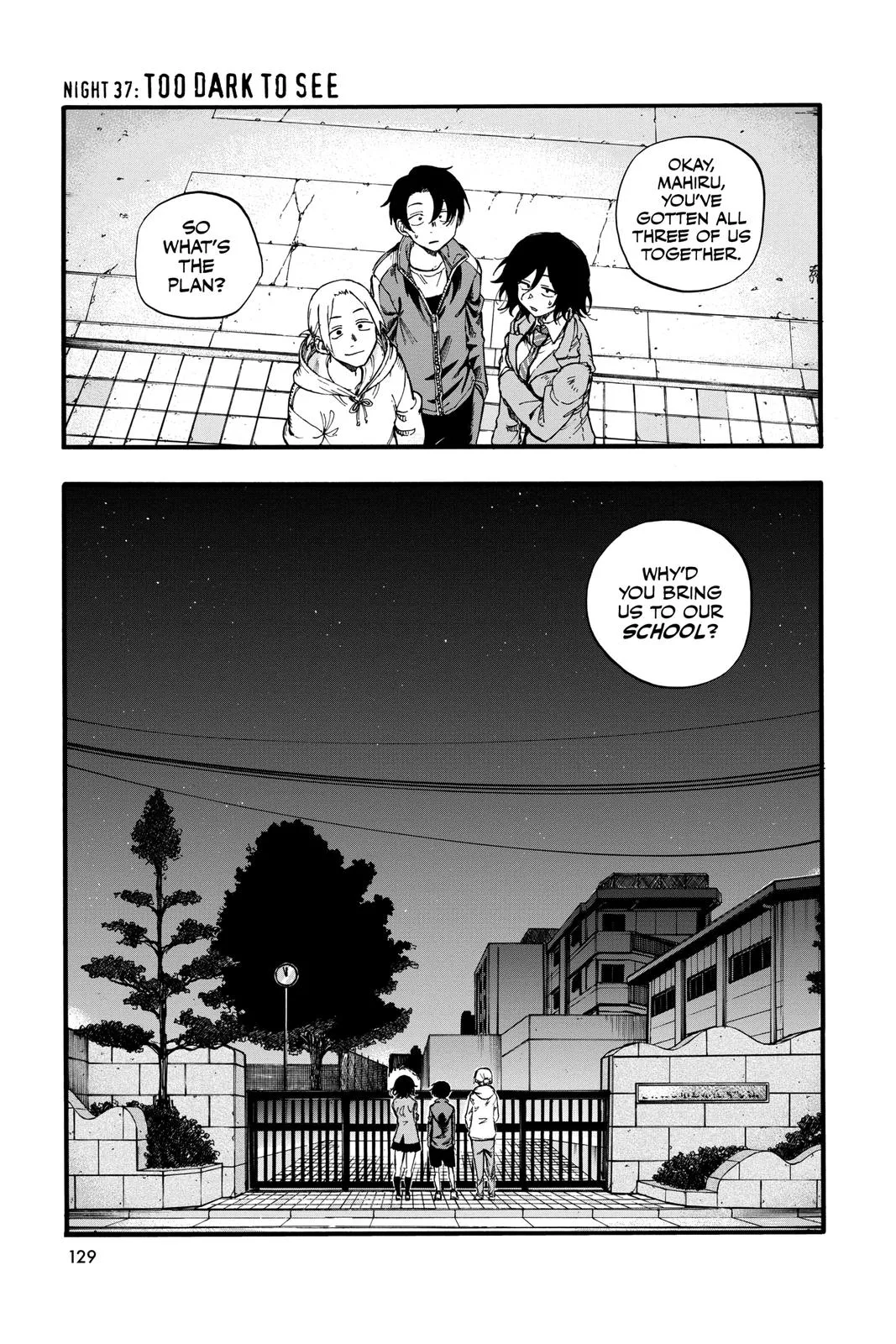 Read Yofukashi no Uta Chapter 37 Online