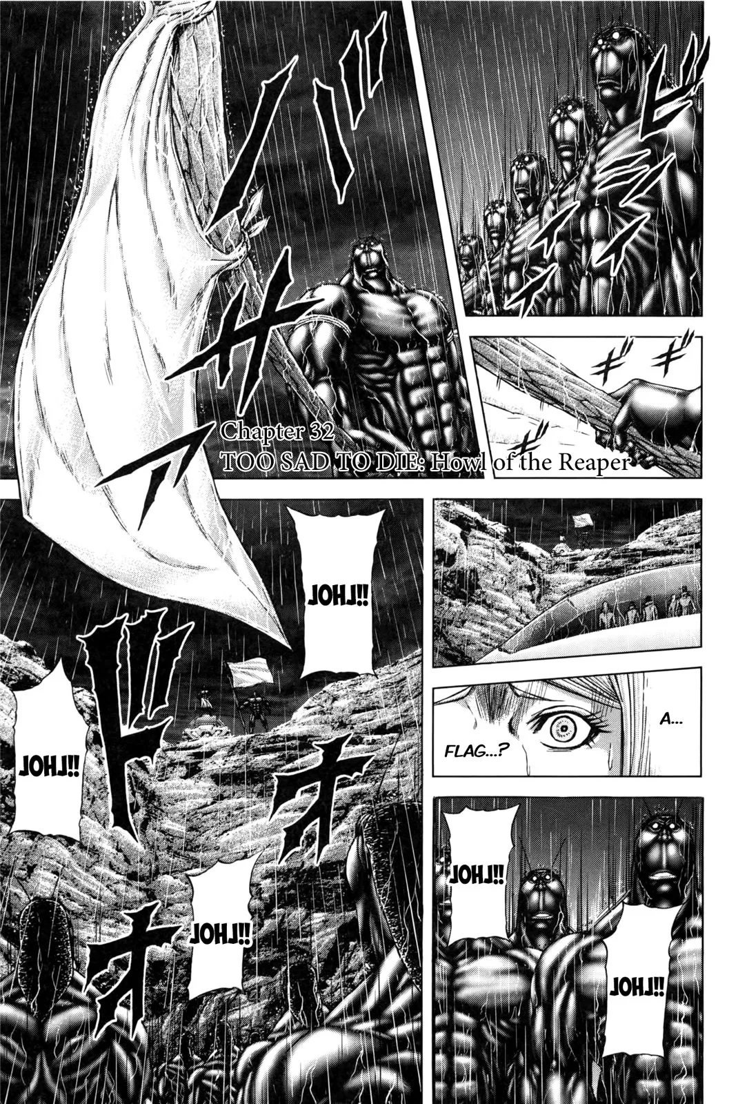 Read Terra Formars Chapter 32 - TOO SAD TO DIE Howl of the Reaper Online